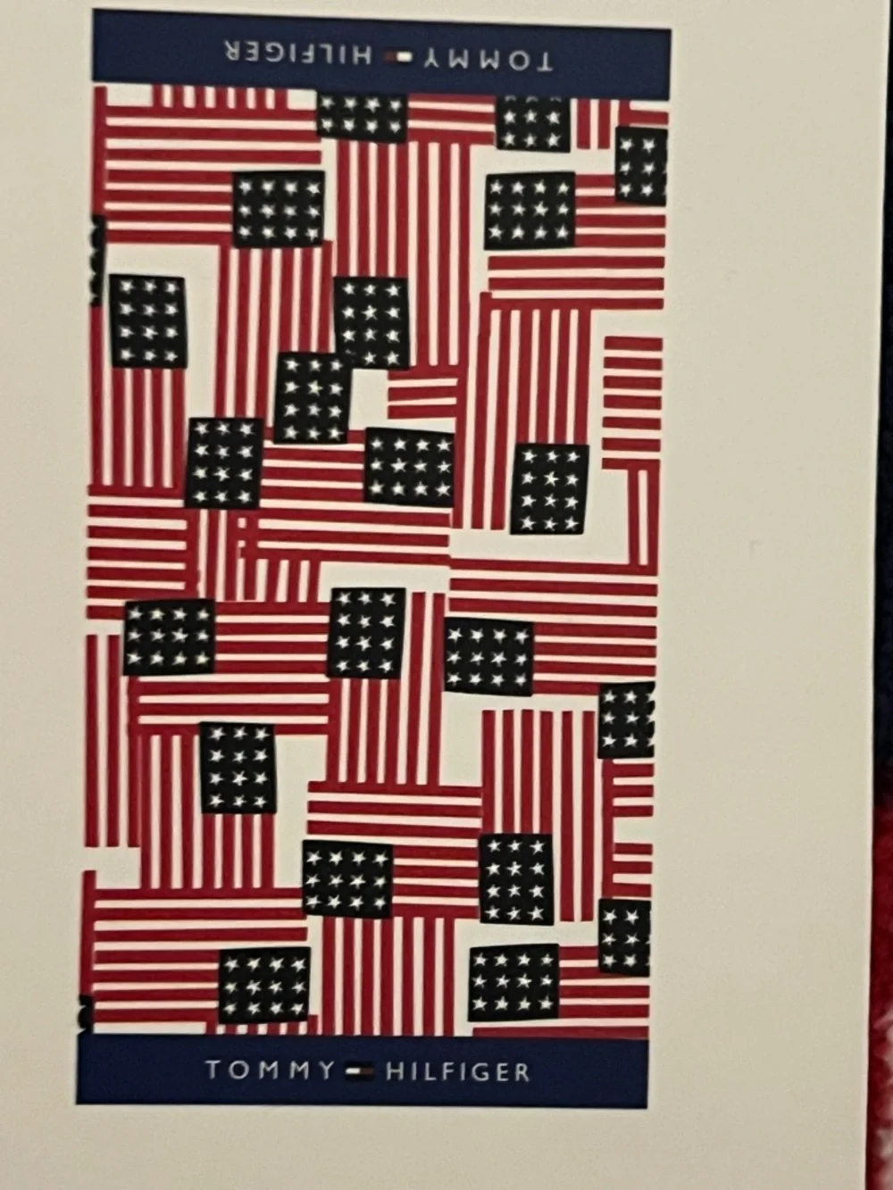 Tommy Hilfiger USA Flag Beach Towel